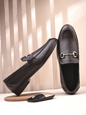 TENDER TSF TSF Slip On Brown Crust Leather Casual Formal Shoe for Men Slip On For Men(Brown , 9)