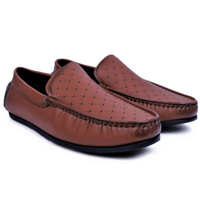 Rimezs Loafers For Men(Tan , 8)