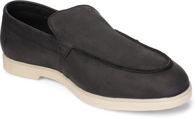 THOMAS CRICK Loafers For Men(Black , 9)