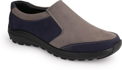 HERE&NOW Trendy Stylish Casual Shoes Loafers For Men(Blue , 7)