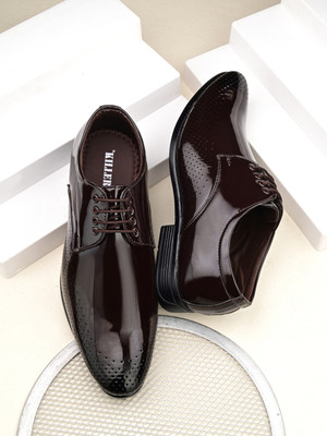 KILLER KL20051 Lightweight Comfort Extra Soft Summer Trendy Premium Stylish Derby For Men(Brown , 7)