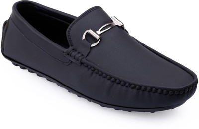 PROVOGUE Stylish & Partywear Casual Loafers For Men(Black , 9)