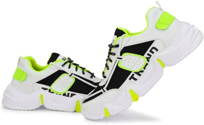 EZDEZARIO Running Shoes For Men(Green , 10)