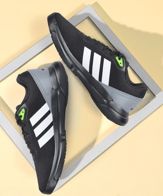 ADIDAS TRACK-GAIT Running Shoes For Men(Black , 7)