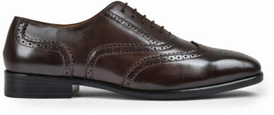 dumanera Ethan Brogues For Men(Tan , 10)