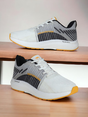 Abros SLEDGE Running Shoes For Men(White , 6)