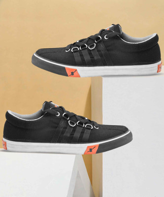 Sparx SM 162 | Stylish, Comfortable | Canvas Shoes For Men(Black , 8)