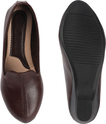 ladies hub Comfortable Stylish winter Formal Casual Leather Moccasins Loafer Shoes Mocassin For Women(Brown , 3)