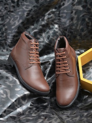 Roadster Casual Boots For Men(Tan)