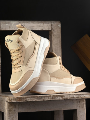 Knoos Sneakers For Women(Tan , 8)