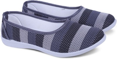 Fabbmate Fabbmate Trendy Fashionable Women Bellies Flats for Daily use Outdoors For Men(Grey, Blue)