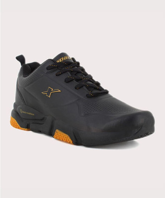 Sparx SM 661 RUNNING SHOES Walking Shoes For Men(Black, Gold , 8)