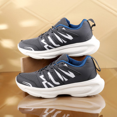 Kraasa GenZ-13 Training & Gym Shoes For Men(Grey , 7)