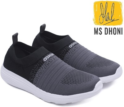 asian Elasto-02 sports shoes for women | Running shoes for girls stylish latest design new fashion |casual sneakers for ladies | Lace up Lightweight grey shoes for jogging, walking, gym & party Running Shoes For Women(Grey, Black)
