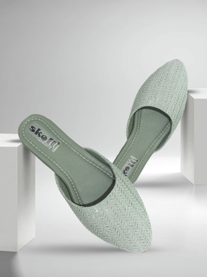 SKOLL FT-228 Bellies For Women(Green , 4)