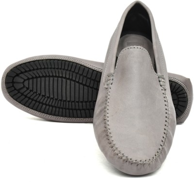 MISUMI Rich Quality|Penny Loafer|Comfortable|Partywear|Casual Driving Shoes For Men(Grey , 9)