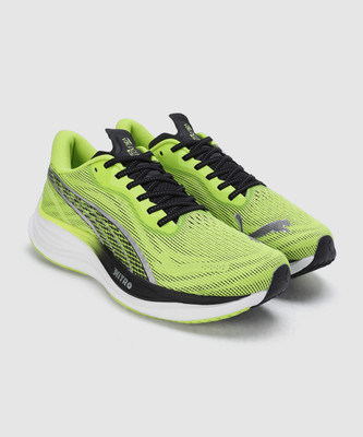 PUMA Velocity NITRO 3 Running Shoes For Men(Green , 7)