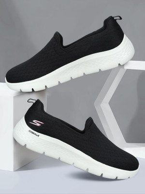 Skechers GO WALK FLEX Walking Shoes For Women(Black , 7)