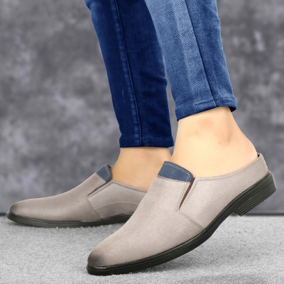 Rimezs 501 Ethnic Mule For Men(Grey , 10)