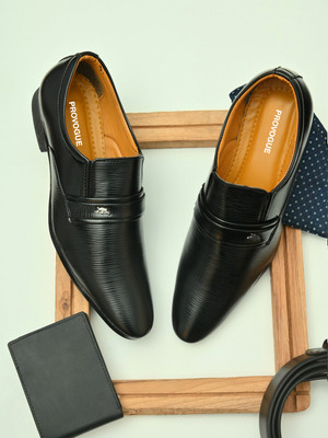 PROVOGUE Slip On For Men(Black , 7)
