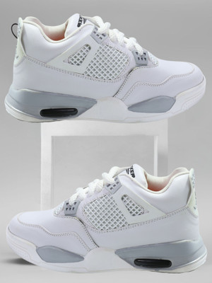 Zixer Chunky Colors Street Fashion Sneakers For Men High Ankle Boys Long Casual High Tops For Men(White , 6)