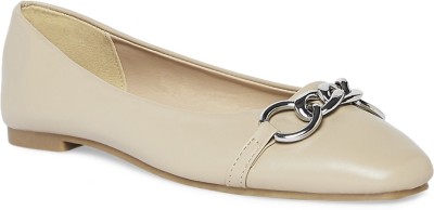 Forever Glam By Pantaloons Bellies For Women(Beige)