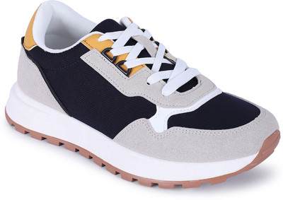 GOLDSTAR AX-2D Sneakers for Man Lightweight Shoes for Men Comfortable Sneakers for Men Sneakers For Men(Navy, Beige , 10)