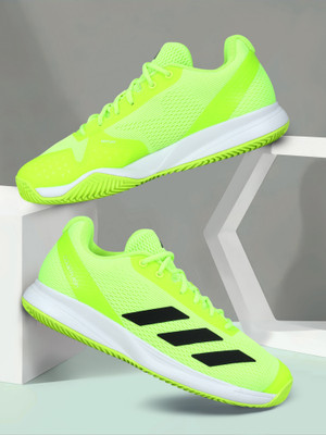 ADIDAS COURTFLASH SPEED 2 Tennis Shoes For Men(Green , 8)