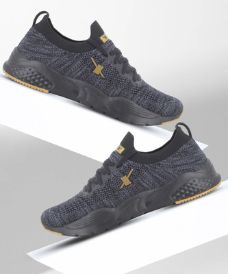 Sparx SM 680 Running Shoes For Men(Gold, Grey , 8)