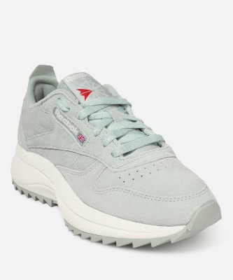 REEBOK CLASSICS CLASSIC LEATHER SP + Running Shoes For Women(Off White , 5)