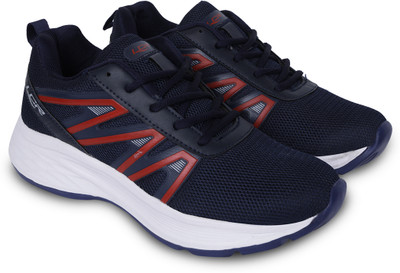 LANCER LEVEL-7NBL-RED Running Shoes For Men(Navy , 6)