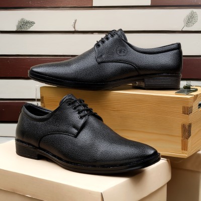 DUNKASTON Brogues For Men(Black , 9)