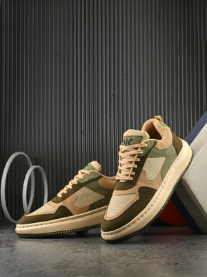 KILLER Men's Stylish Durable & Comfortable Lightweight Sneaker Sneakers For Men(Beige , 9)
