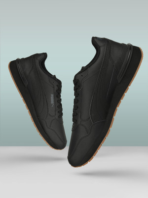 PUMA St Runner V4 L Res Running Shoes For Men(Black , 9)
