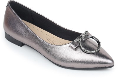 Shezone Bellies For Women(Grey , 3)