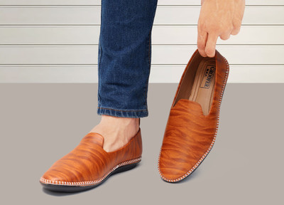 Groofer Men's Trendy Loafer Loafers For Men(Tan , 10)