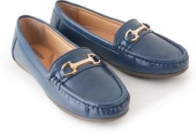 SCENTRA Loafers For Women(Blue , 4)