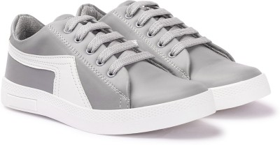 ZAKLOOK Ideal Stylish Girl's Casual Shoes Newest Collection And Comfortable Sneakers For Women(Grey , 8)