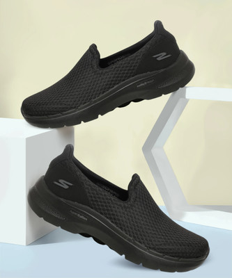 Skechers GO WALK 6 - MOTLEY Walking Shoes For Men(Black , 7)