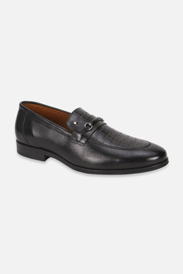 LOUIS PHILIPPE Slip On For Men(Black , 11)