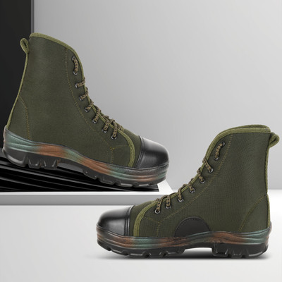Benera Boots For Men(Olive , 11)