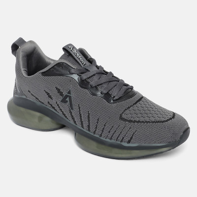 action TURBO-404 Light Weight,Comfortable,Trendy, Breathable,Gym Running Shoes For Men(Grey , 7)