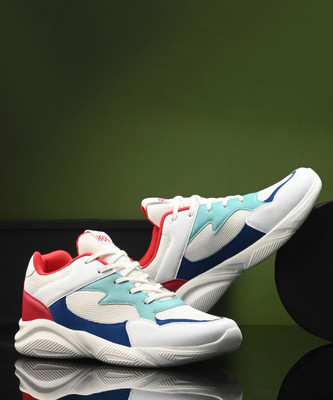 HRX by Hrithik Roshan UNISEX Running Shoes For Men(Off White , 8)