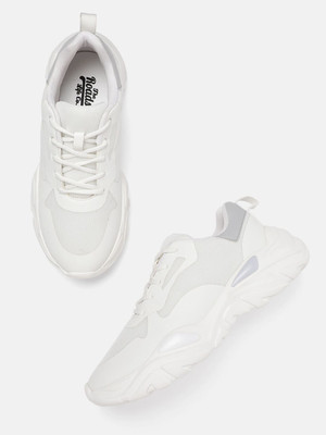Roadster Sneakers For Women(White , 5)