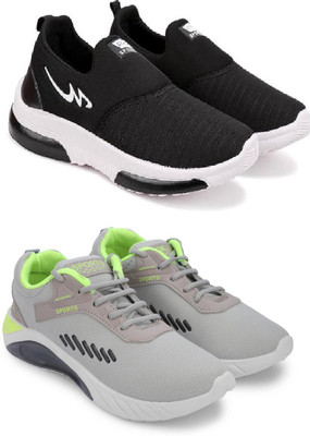 ANGO TY-AIR BLACK_GREEY TOOFAN Outdoors For Men(Black , 7)