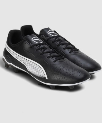 PUMA KING MATCH FG AG Football Shoes For Men(Black)