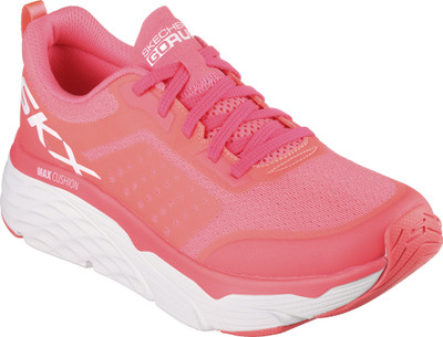 Skechers Max Cushioning Elite - Intense Effort Running Shoes For Women(Pink , 3)