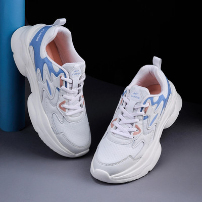 CAMPUS TWIRL Sneakers For Women(White , 5)
