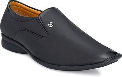 John Karsun Slip On For Men(Black , 6)