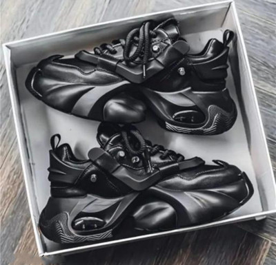 awakya New Latest Awakya Casual Sneaker Shoes for Men: Style and Comfort Sneakers For Men(Black , 8)